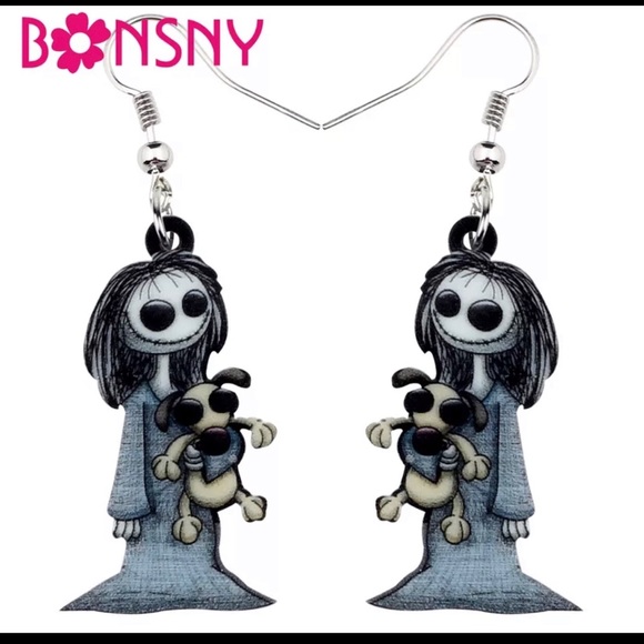 Jewelry - 🔥SALE🔥Halloween Dark Smile Doll Toy Earrings☠️